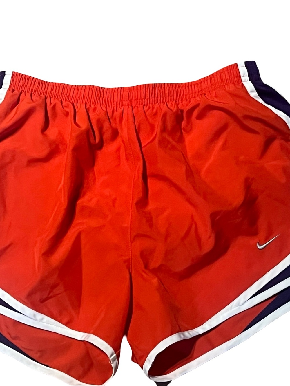 Nike tempo athletic workout runtime red purple shorts size medium - Picture 2 of 3